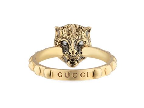 anello gucci con ghepardo|Nuova collezione di anelli preziosi di Gucci donna su FARFETCH.